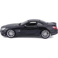 Bburago Mercedes-Benz SL 65 AMG Metallic 1:24 čierny 2