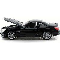 Bburago Mercedes-Benz SL 65 AMG Metallic 1:24 čierny 3