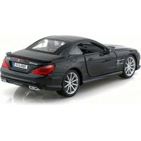 Bburago Mercedes-Benz SL 65 AMG Metallic 1:24 čierny 4