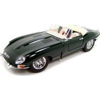 Bburago 1:18 Jaguar E Cabriolet 1961 zelené 18-12046