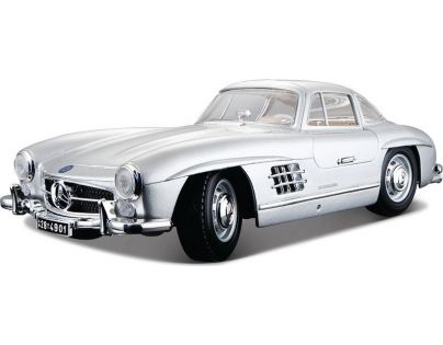 Bburago 1:18 Mercedes-Benz 300 SL 1954 Silver