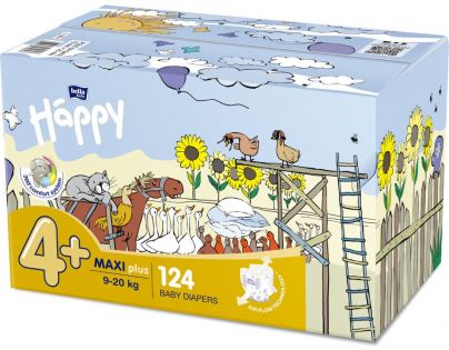 Bella Baby Happy Maxi Plus Big Pack á 62 ks x 2