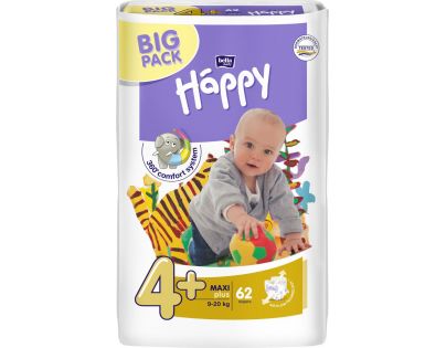 Bella Baby Happy Maxi Plus Big Pack á 62 ks x 2