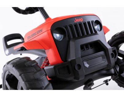 Berg Buzzy - Jeep Rubicon červeno-čierny