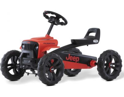 Berg Buzzy - Jeep Rubicon červeno-čierny