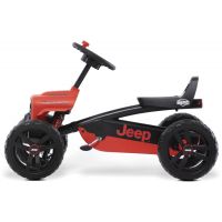 Berg Buzzy - Jeep Rubicon červeno-čierny 2