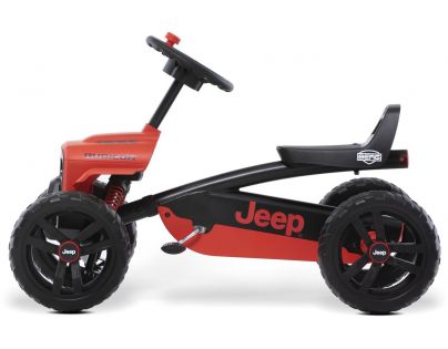 Berg Buzzy - Jeep Rubicon červeno-čierny