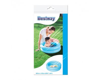 Bestway Bazén nafukovací 2 prstence  61 cm modrý
