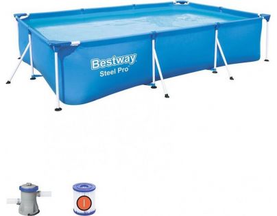 Bestway 56411 Bazén Steel Pro™ 300 x 201 x 66 cm