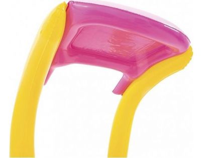 Bestway Nafukovacie auto s UV tienidlom 98 x 66 cm ružové