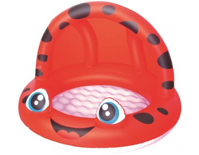 Bestway Nafukovací bazén Zvieratko so strieškou 97 x 66 cm - Červená
