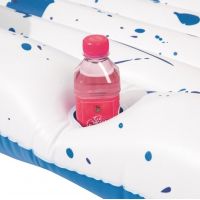Bestway Nafukovacie kreslo na vodu modrobiele 4