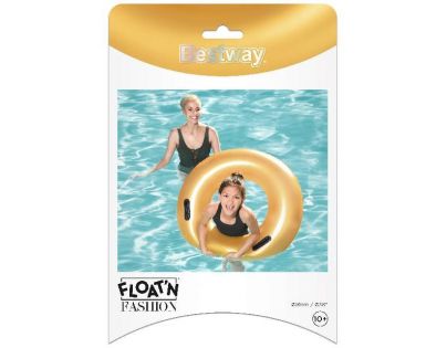 Bestway Nafukovací kruh zlatý 91 cm
