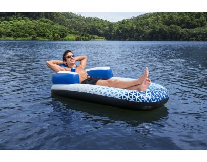 Bestway Nafukovacie lehátko Indigo Wave 191 x 107 cm