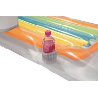 Bestway Nafukovacie lehátko s opierkou 161 x 84 cm šedé 3