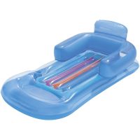 Bestway Nafukovacie lehátko s opierkou 161 x 84 cm modré