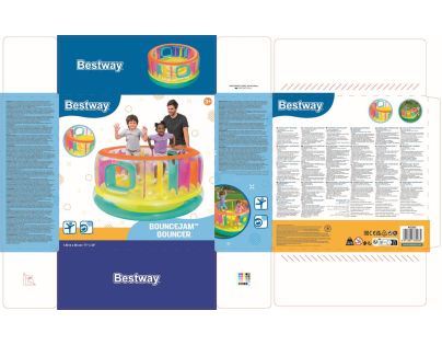 Bestway Nafukovacia trampolína 180x86 cm