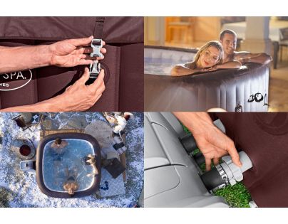 Bestway Vírivka Lay-Z-Spa® Maldives HydroJet Pro™ s APP