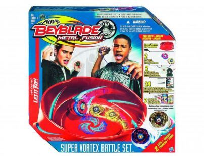 Hasbro 19980 - BEYBLADE Aréna se dvěma speciálními kotouči Metal Fusion