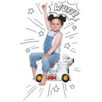 BIG kufrík Pes Bobby Big biely 15 L objem s tajnou priehradkou od 3 rokov 51*23*35 cm55354 2