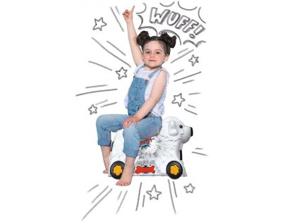 BIG kufrík Pes Bobby Big biely 15 L objem s tajnou priehradkou od 3 rokov 51*23*35 cm55354