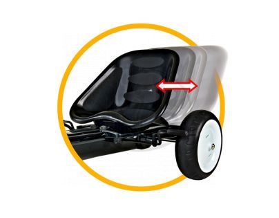 BIG Šlapací kára GO Kart