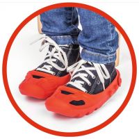 Big Ochranné návleky na topánočky červené 4