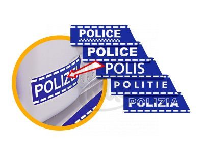 BIG Odrážedlo policejní motorka