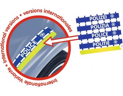 Big Odstrkovadlo auto Bobby Polícia