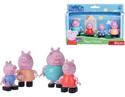 Big PlayBig BLOXX Peppa Pig Figúrky Rodina