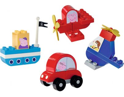 Big PlayBig BLOXX Peppa Pig Sada vozidiel