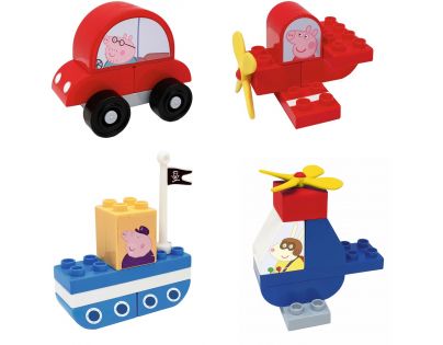 Big PlayBig BLOXX Peppa Pig Sada vozidiel