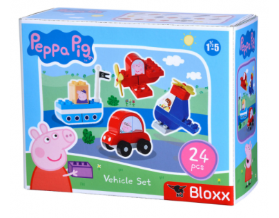 Big PlayBig BLOXX Peppa Pig Sada vozidiel