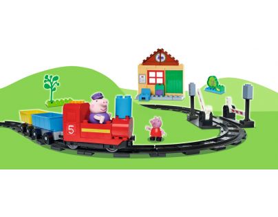 Big PlayBig Bloxx Peppa Pig Vláčikodráha 55 dielikov