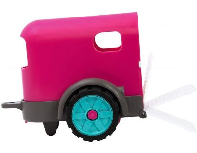 Big Power Mini Auto s prívesom pre kone 29 cm
