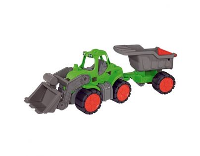 BIG Power traktor s nakladačom a prívesom 66 cm