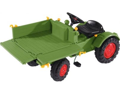 Big Šlapací traktor Fendt s vyklápacou plošinou