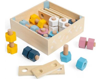 Bigjigs Prepravka matíc a skrutiek