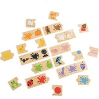 Bigjigs Toys Didaktické puzzle Farby 2