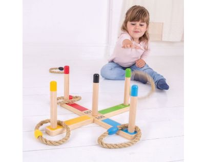 Bigjigs Toys Hádzanie kruhov