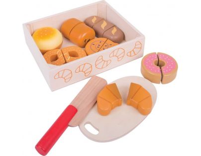 Bigjigs Toys Krájacie pečiva v krabičke