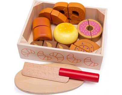 Bigjigs Toys Krájacie pečiva v krabičke