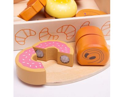 Bigjigs Toys Krájacie pečiva v krabičke
