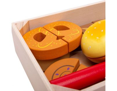 Bigjigs Toys Krájacie pečiva v krabičke