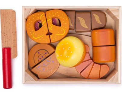Bigjigs Toys Krájacie pečiva v krabičke