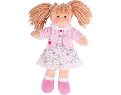 Bigjigs Toys Látková bábika Poppy 28 cm