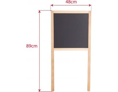 Bigjigs Toys Magnetická tabuľa s príslušenstvom