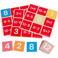 Bigjigs Toys Matematické bingo Sčítanie a odčítanie