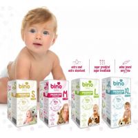 Bino Baby Premium Plienky veľ. S 3-8 kg 6 x 10 ks s darčekom 3