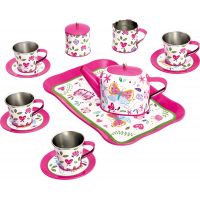 Bino Detský čajový set ružový